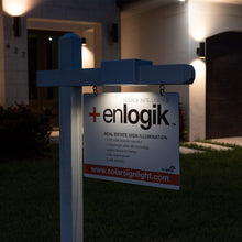 Load image into Gallery viewer, Real Estate Sign Light/Solar Sign Light